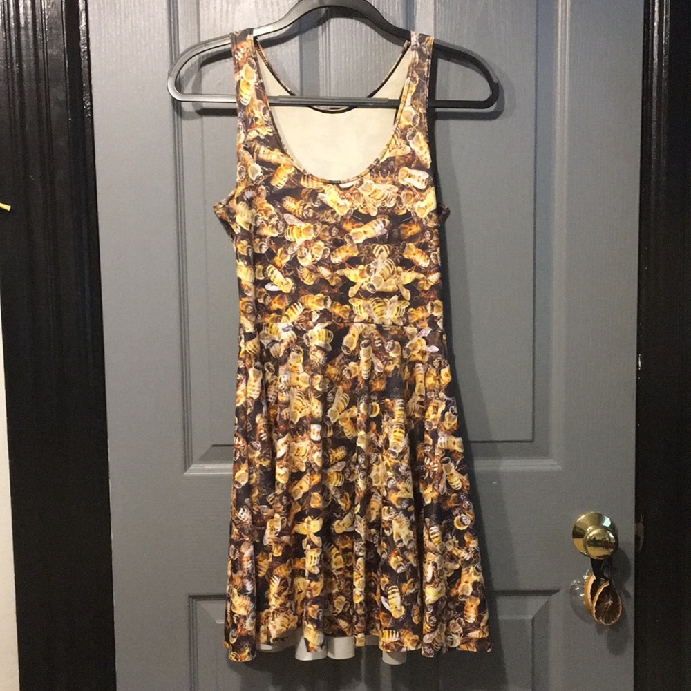 Blackmilk Bee Skater Dress